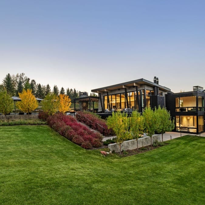 Gorgeous Split Column Exterior