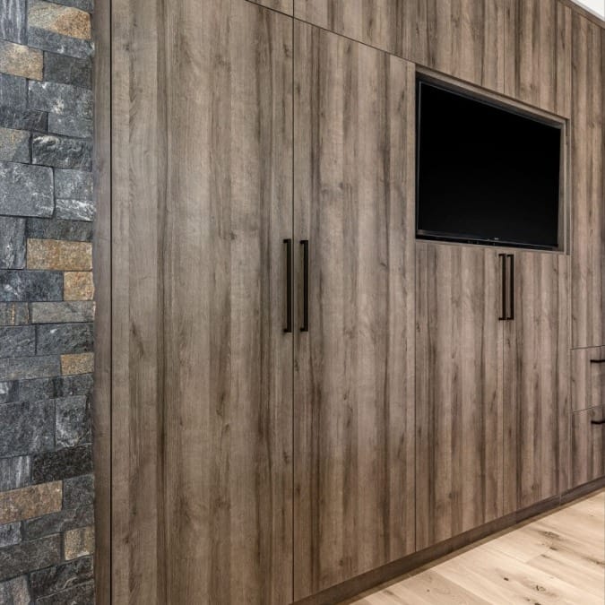 Built-in Television Monitor Built-in Television Monitor