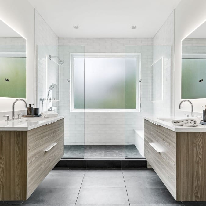 Floating Dual Vanity Floating Dual Vanity