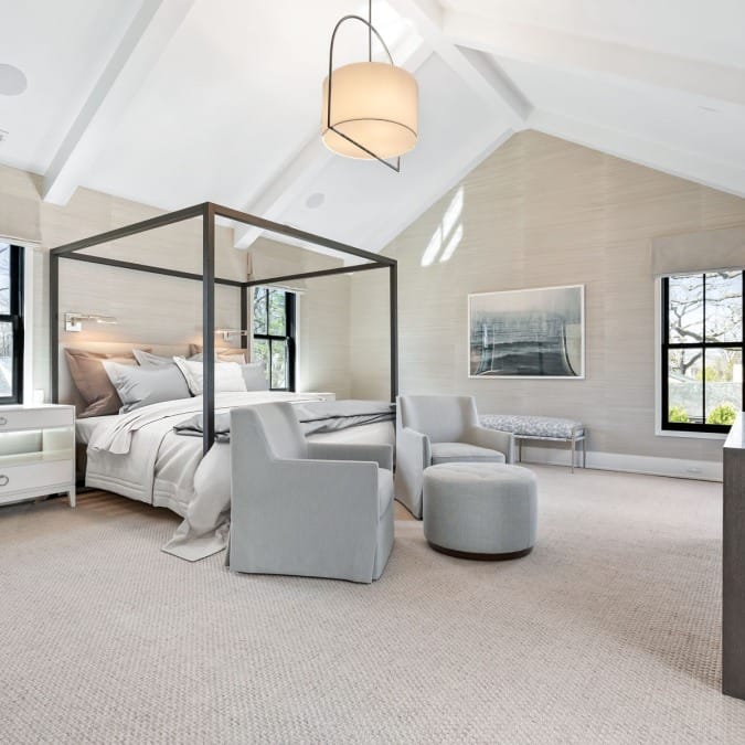 Primary Bedroom with Vaulted Ceilings Primary Bedroom with Vaulted Ceilings