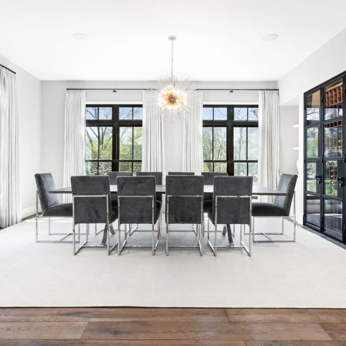 Dining Room Adjacent to Walk in Wine Cellar Dining Room Adjacent to Walk in Wine Cellar