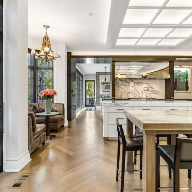 Expansive Winnetka Kitchen with Professional Grade Appliances