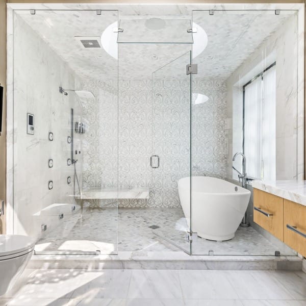 Wet Room with Multiple Sprayers