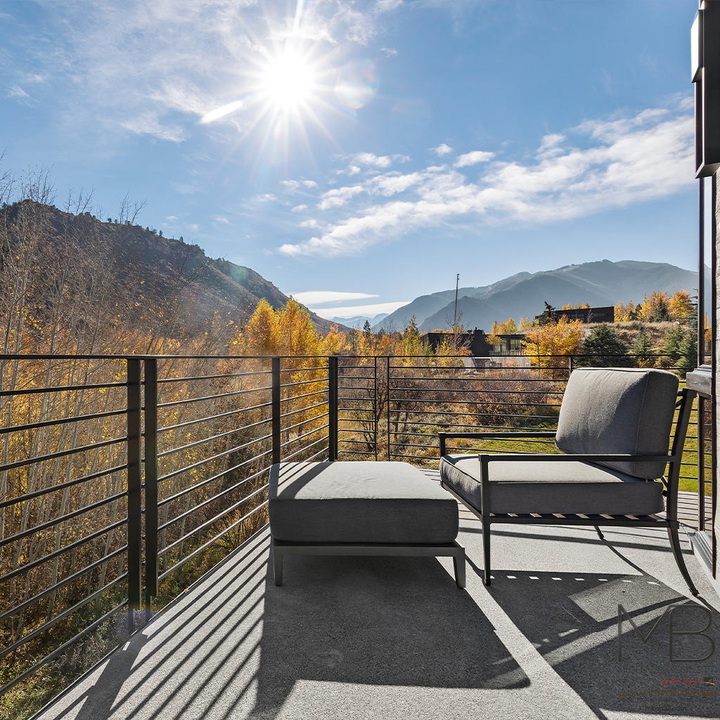 Image of the interior of a custom estate & retreat home in Aspen built by Michael Bennett Homes®