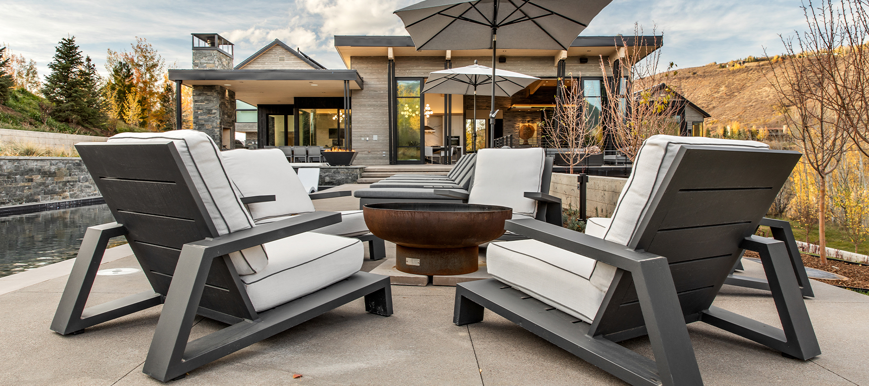 Image of a custom mountain contemporary styled home in Aspen, CO