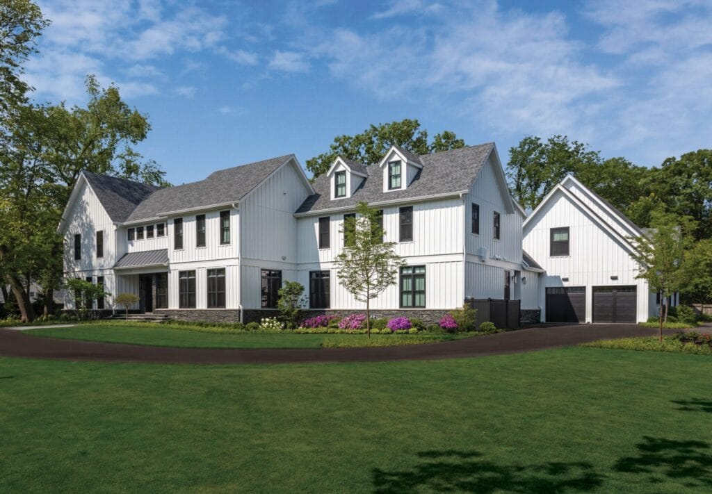 Modern White Farmhouse