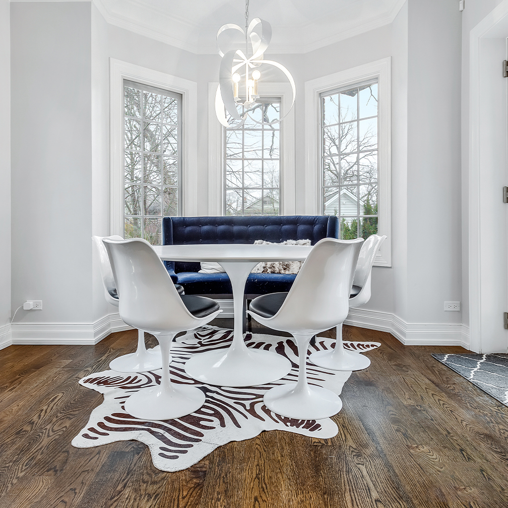Bay Window Dining Nook